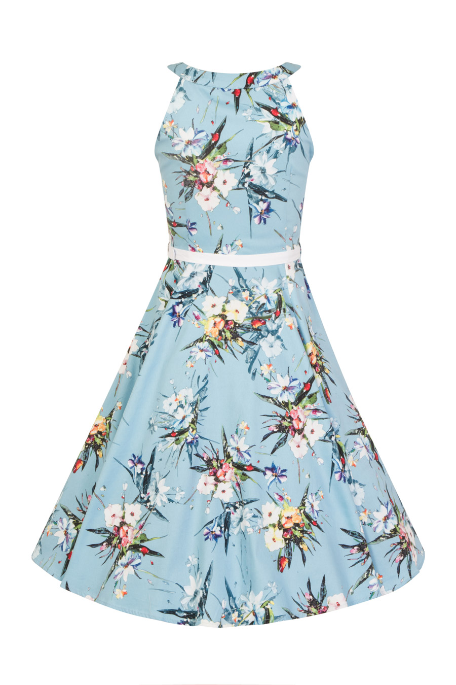 Blue Lizzy Floral Dress